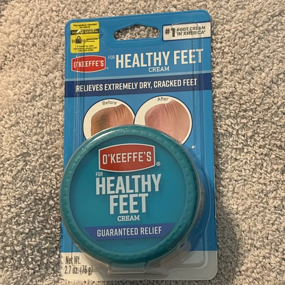 O'Keeffe's Healthy Feet Cream 2.7 oz